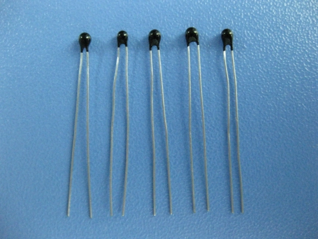 Temperature Controling Black Epoxy Head Ntc Thermistor 10k Mf52