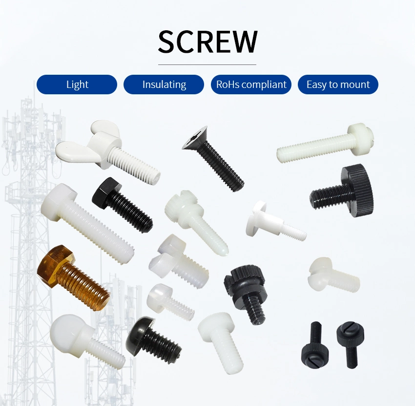 Plastic Insulating Crossed Round Head Screw