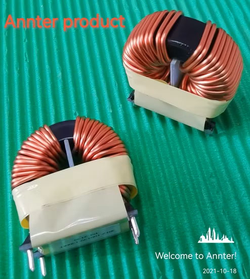 Self de mode commun avec noyau nacocristallin, bobine d'inductance pour filtre EMI, 5,0 mh Min, 12,0 A