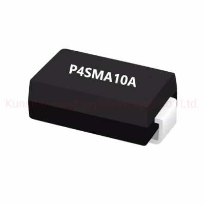 Diode de téléviseurs suppresseur de tension transitoire P4SMA10A P4SMA10CA